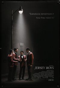 1d433 JERSEY BOYS advance DS 1sh '14 John Lloyd Young as Frankie Valli, The Four Seasons!