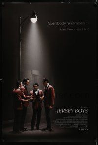 1d434 JERSEY BOYS int'l advance DS 1sh '14 John Lloyd Young as Frankie Valli, The Four Seasons!