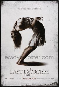 1d455 LAST EXORCISM PART II teaser DS 1sh '13 Ashley Bell, creepy image, the second coming!