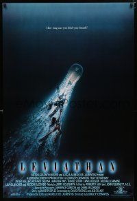 1d473 LEVIATHAN 1sh '89 deep ocean monster sci-fi, how long can you hold your breath?