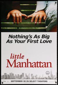 1d478 LITTLE MANHATTAN teaser 1sh '05 Josh Hutcherson, nothing's as big as your first love!