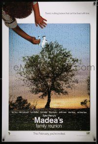 1d506 MADEA'S FAMILY REUNION teaser DS 1sh '06 Tyler Perry, Blair Underwood, cool puzzle design!
