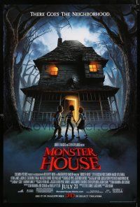 1d555 MONSTER HOUSE advance DS 1sh '06 there goes the neighborhood, see it in 3-D!