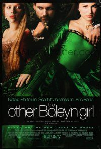 1d607 OTHER BOLEYN GIRL advance 1sh '08 Natalie Portman, Scarlett Johansson, Eric Bana