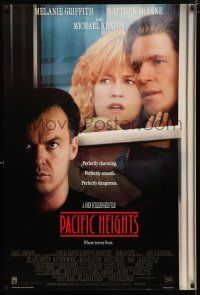 1d609 PACIFIC HEIGHTS int'l DS 1sh '90 Melanie Griffith, Matt Modine, Michael Keaton, Schlesinger!