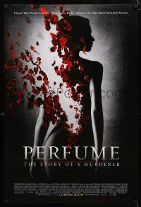 1d616 PERFUME: THE STORY OF A MURDERER advance DS 1sh '07 Rickman, Rachel Hurd-Wood, cool image!