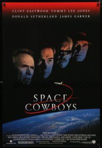 1d707 SPACE COWBOYS DS 1sh '00 astronauts Clint Eastwood, Tommy Lee Jones, Sutherland & Garner!