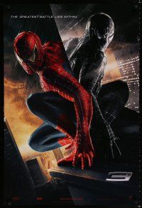 1d715 SPIDER-MAN 3 greatest red/black style teaser DS 1sh '07 Sam Raimi, Tobey Maguire!