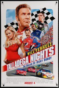1d754 TALLADEGA NIGHTS THE BALLAD OF RICKY BOBBY advance DS 1sh '06 NASCAR driver Will Ferrell!