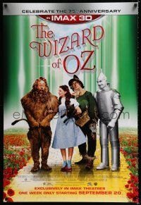 1d835 WIZARD OF OZ G-rated advance DS 1sh R13 Victor Fleming, Judy Garland all-time classic!