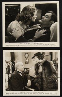 1e961 BREAK OF HEARTS 2 8x10 stills '35 Katharine Hepburn & Charles Boyer, Jean Hersholt!