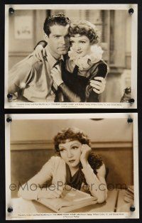 1e963 BRIDE COMES HOME 2 8x10 stills '35 great images of Fred MacMurray & pretty Claudette Colbert!