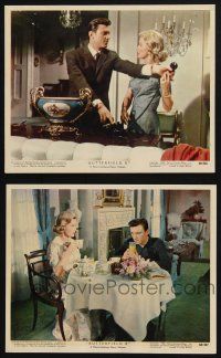 1e259 BUTTERFIELD 8 2 color 8x10 stills '60 Laurence Harvey and gorgeous Dina Merrill!