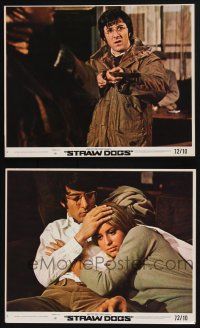 1e269 STRAW DOGS 2 8x10 mini LCs '72 Dustin Hoffman & Susan George, directed by Sam Peckinpah!