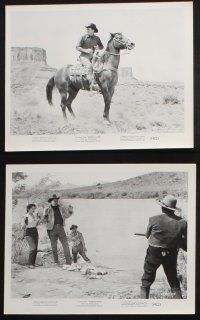 1e395 BORDER RIVER 18 8x10 stills '54 cool cowboy western images of Joel McCrea!