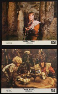 1e069 CARAVAN OF COURAGE 8 8x10 mini LCs '84 An Ewok Adventure, Star Wars, great images!