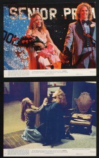 1e070 CARRIE 8 8x10 mini LCs '76 Stephen King, Sissy Spacek & crazy mother Piper Laurie!