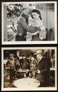 1e542 CORONER CREEK 12 8x10 stills '48 western cowboy Randolph Scott, Marguerite Chapman!