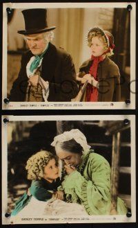 1e248 DIMPLES 3 color 8x10 stills '36 Shirley Temple, Frank Morgan, Helen Westley, Stepin Fetchit!