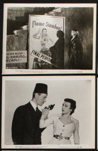 1e295 FLAME OF STAMBOUL 28 8x10 stills '51 Richard Denning, exotic Cairo flares with intrigue!