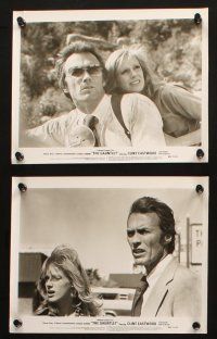 1e706 GAUNTLET 8 8x10 stills '78 cool action images of Clint Eastwood & pretty Sondra Locke!