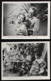 1e605 GOLDEN IDOL 10 8x10 stills '54 images of Johnny Sheffield as Bomba of the Jungle!