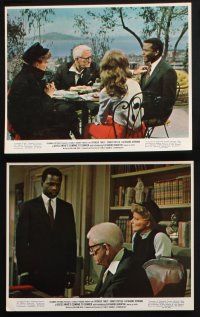 1e188 GUESS WHO'S COMING TO DINNER 7 color 8x10 stills '67 Poitier, Spencer Tracy, Hepburn!