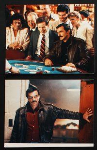 1e003 HEAT 14 color Dutch 8x10 stills '86 Burt Reynolds, protection is his business, gambling!