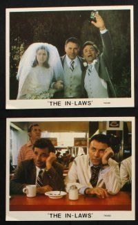 1e085 IN-LAWS 8 8x10 mini LCs '79 classic Peter Falk & Alan Arkin screwball comedy