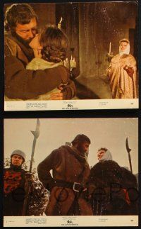 1e220 LION IN WINTER 5 color 8x10 stills '68 Katharine Hepburn. Peter O'Toole as King Henry II