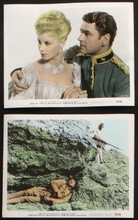 1e042 STORM OVER THE NILE 10 color 8x10 stills '56 Laurence Harvey, Anthony Steele, Mary Ure,Justice
