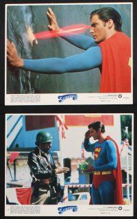 1e043 SUPERMAN III 10 8x10 mini LCs '83 Christopher Reeve as the superhero, Richard Pryor, Kidder!