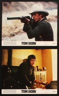 1e146 TOM HORN 8 8x10 mini LCs '80 great images of tough cowboy Steve McQueen and Linda Evans!