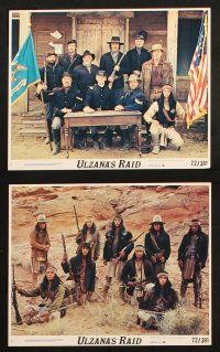 1e173 ULZANA'S RAID 8 8x10 mini LCs '72 Burt Lancaster, Bruce Davison, Robert Aldrich