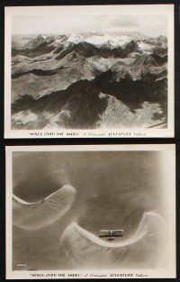1e536 WINGS OVER THE ANDES 13 8x10 stills '30s wonderful mountain and culture images from Peru!