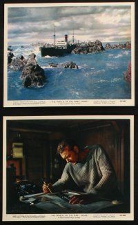 1e178 WRECK OF THE MARY DEARE 8 color 8x10 stills '59 Gary Cooper & Charlton Heston!