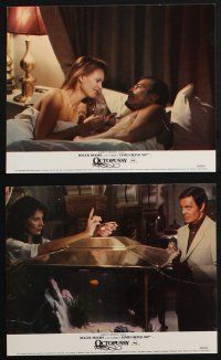 1e096 OCTOPUSSY 8 color English FOH LCs '83 Roger Moore as James Bond, Maud Adams!