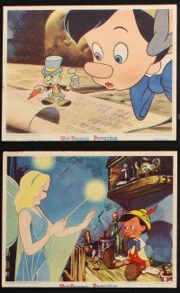 1e001 PINOCCHIO 8 color English FOH LCs '40 Disney classic, wonderful cartoon images!