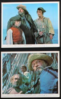 1e160 TREASURE ISLAND 8 color English FOH LCs '72 Orson Welles as pirate Long John Silver!