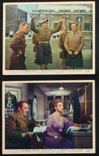 1e166 TUNES OF GLORY 8 color English FOH LCs '60 Lt. Col. Alec Guinness, Colonel John Mills, WWII!