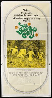 1f627 BUTTERCUP CHAIN int'l 3sh '70 English romance about four people in love, cool art!