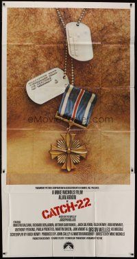 1f630 CATCH 22 int'l 3sh '70 directed by Mike Nichols, based on the novel by Joseph Heller!