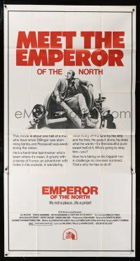 1f680 EMPEROR OF THE NORTH POLE int'l 3sh '73 Lee Marvin is one hell of a man, different image!