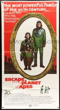1f682 ESCAPE FROM THE PLANET OF THE APES 3sh '71 meet Baby Milo who has Washington terrified!
