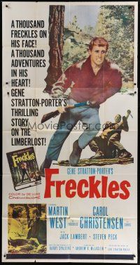 1f707 FRECKLES 3sh '60 from Gene Stratton-Porter's thrilling story on the limberlost!