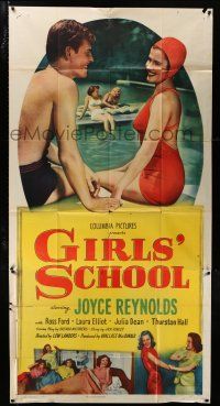 1f721 GIRLS' SCHOOL 3sh '50 bad girl Joyce Reynolds, shocking scandals shake it up!