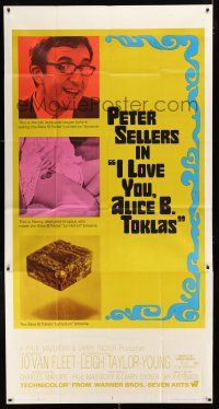 1f755 I LOVE YOU, ALICE B. TOKLAS 3sh '68 Peter Sellers eats turned-on marijuana brownies!