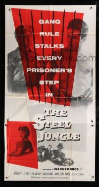 1f915 STEEL JUNGLE 3sh '56 violence-makers, vengeance-takers & killer-crews behind bars!