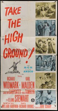 1f922 TAKE THE HIGH GROUND 3sh '53 Korean War soldiers Richard Widmark & Karl Malden!