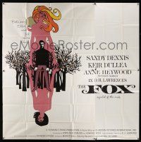 1f164 FOX 6sh '68 Sandy Dennis, Kier Dullea, Anne Heywood, cool art by L & D Dillon!